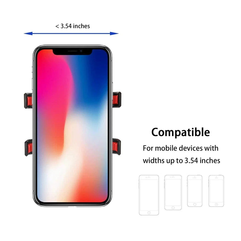 Car Phone Holder 360 Degree Rotate Mobile Phone Stand Car Mount For iphone 11 Pro XS X Windshield Long Arm Clip Phone Car Holder