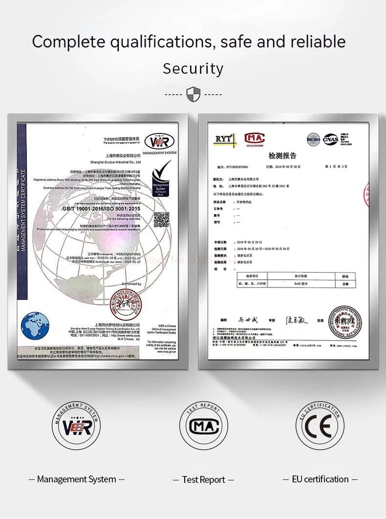 CJ780 fully automatic handheld online inkjet printer small handheld inkjet printer production date intelligent coding machine