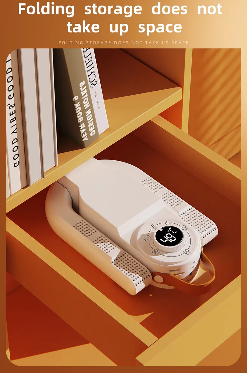 Portable Electric Shoe Dryer Adjustable Shoe and Boot Dryer With Intelligent Timer Foldable Shoe and Boot Dryer Shoe Drying Mach