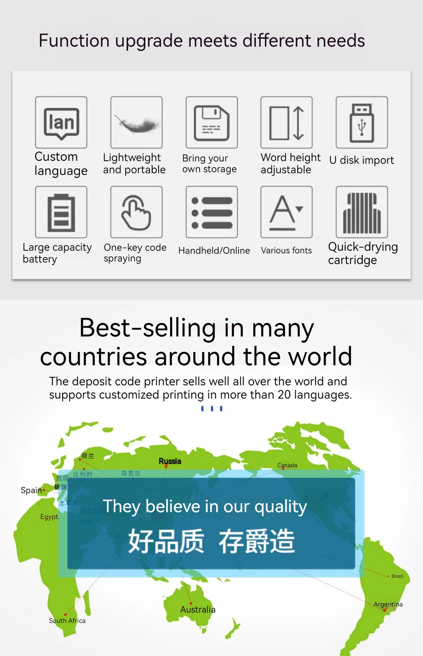 CJ780 fully automatic handheld online inkjet printer small handheld inkjet printer production date intelligent coding machine