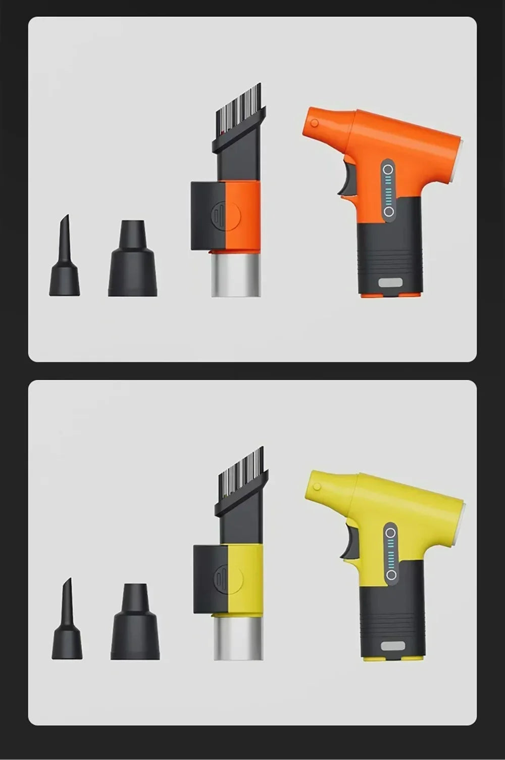 130000RPM Handheld Turbo Fan Violent Blower Powerful Fast Small Fan Rechargeable Portable High Speed Blower Fan Turbo Jet Blower